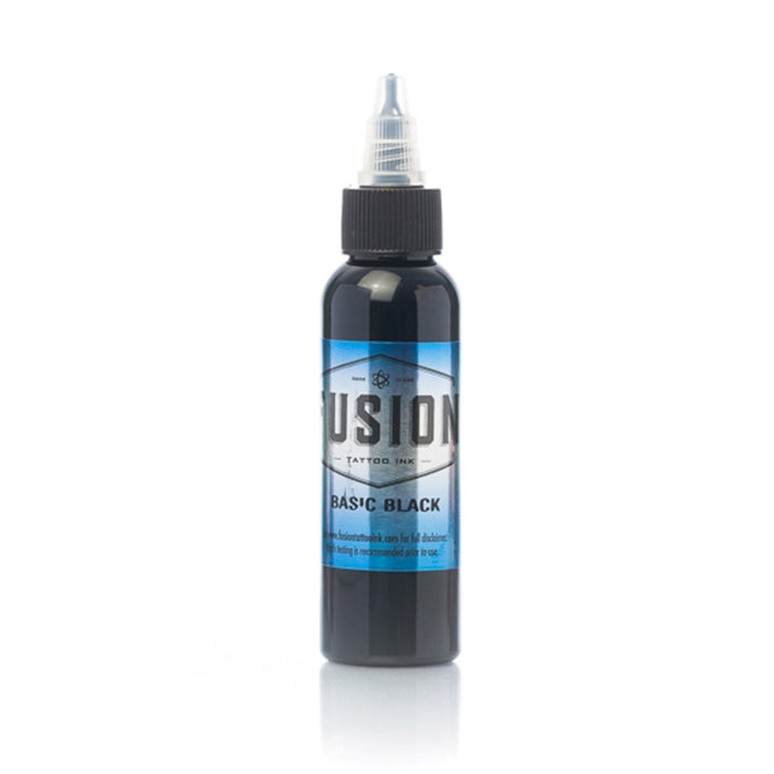 Short Date Fusion Ink Basic Black - 4oz