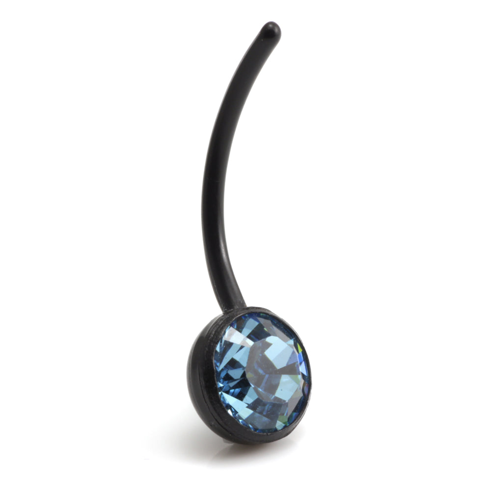 8mm Gem Black Bioflex Navel