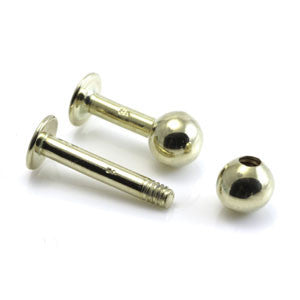 9ct Gold Labret 1.6mm