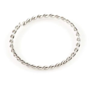 9ct Gold Twisted Seamless Ring