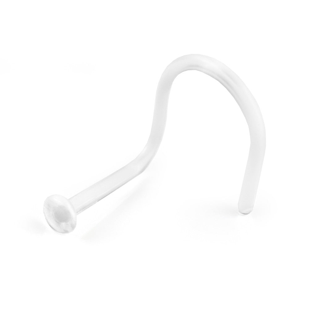 Bioflex Plain Disk Retainer Nose Stud