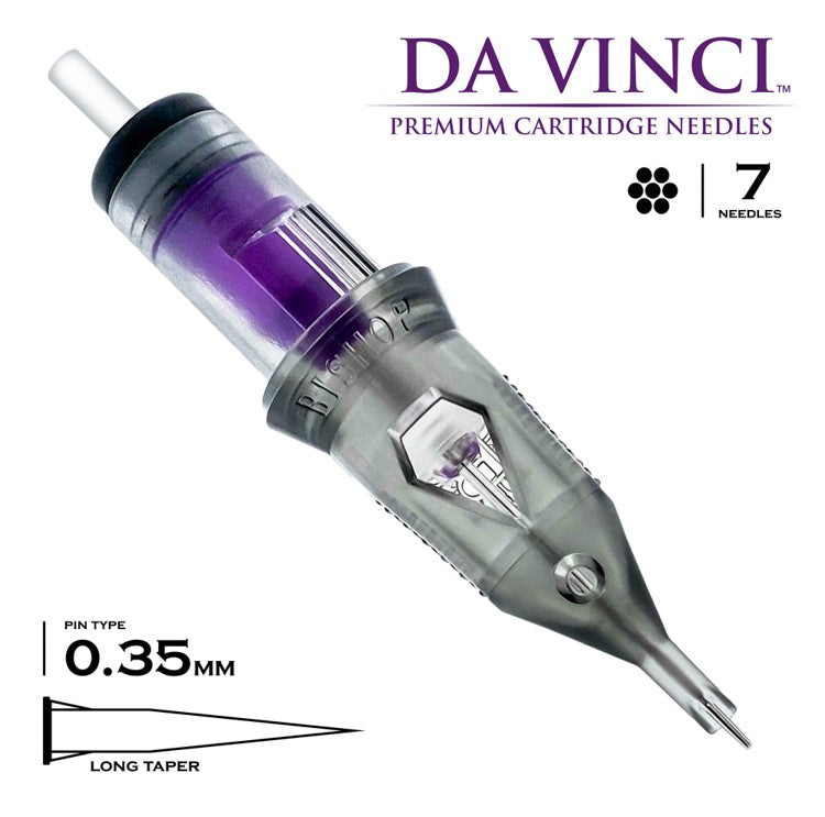 Bishop Cartridge Needles Da Vinci V2 - Hollow Point Round Liner (0.35)