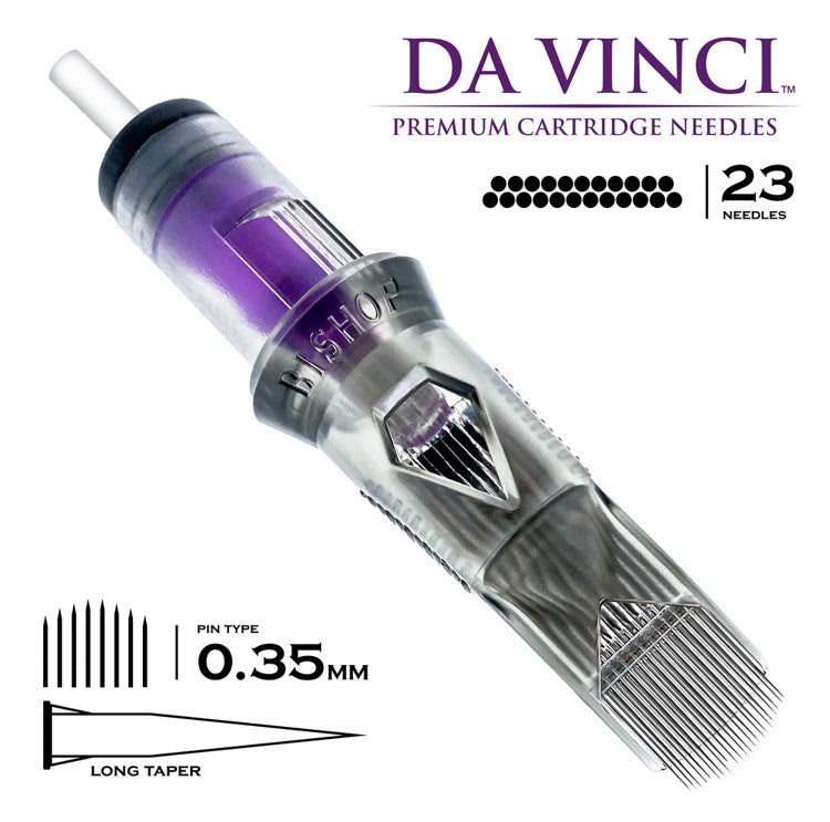 Bishop Cartridge Needles Da Vinci V2 - Magnum - Bugpin - Long Taper (0.30)