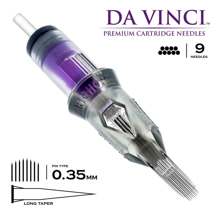 Bishop Cartridge Needles Da Vinci V2 - Magnum - Bugpin - Long Taper (0.30)