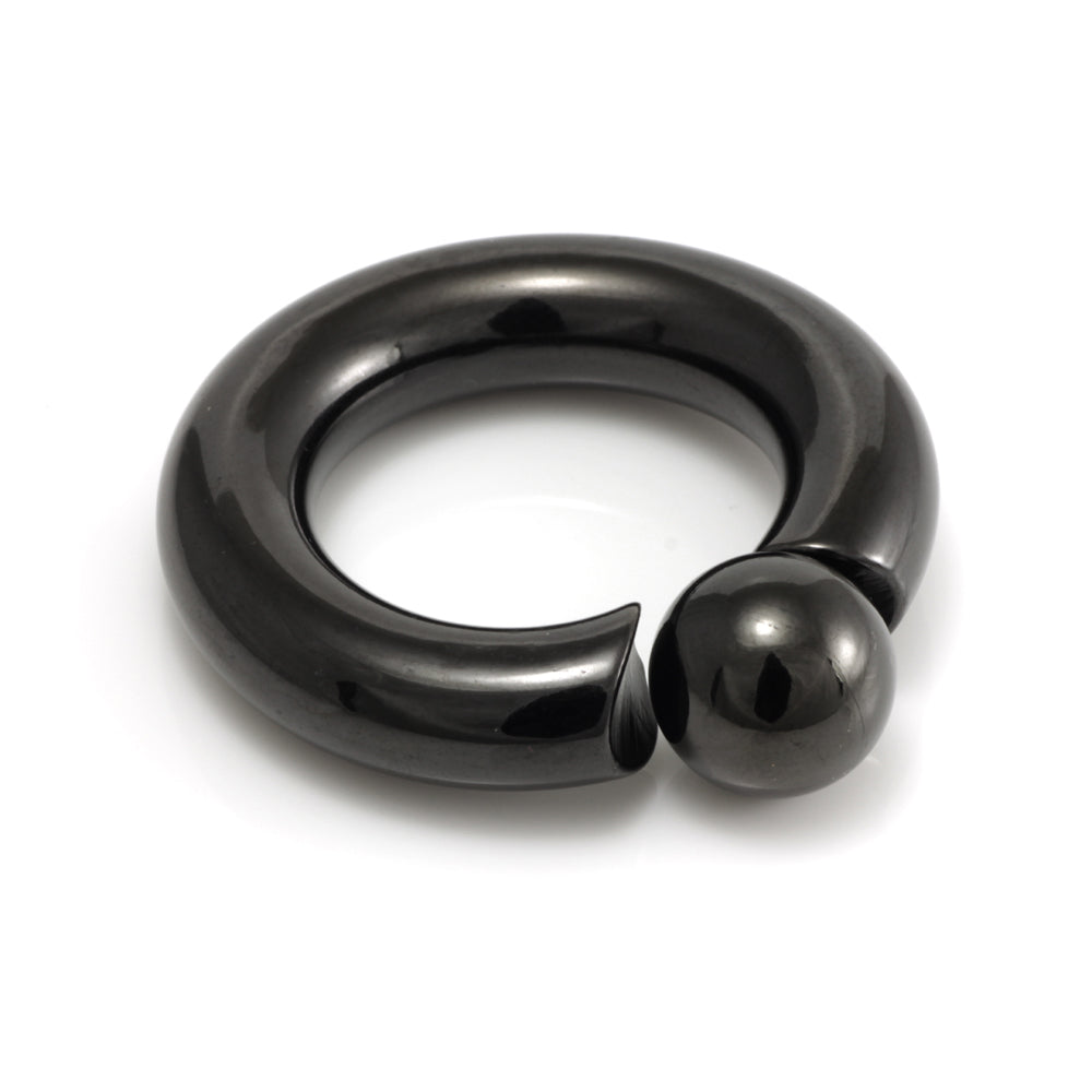 Black Steel BCR with Screw Ball