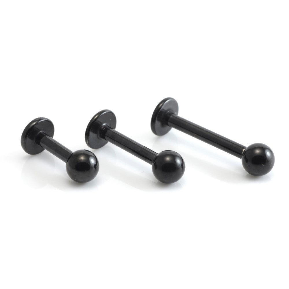 Black Steel Labret