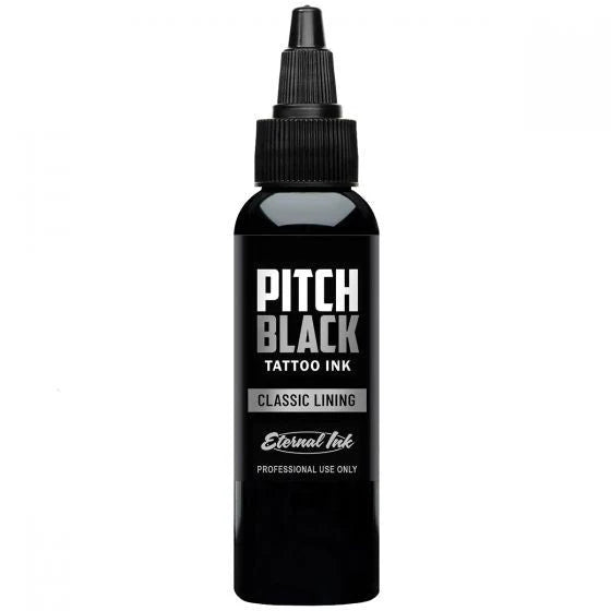 SHORT DATE - 99p - Eternal Ink Pitch Black Classic Lining - 1oz