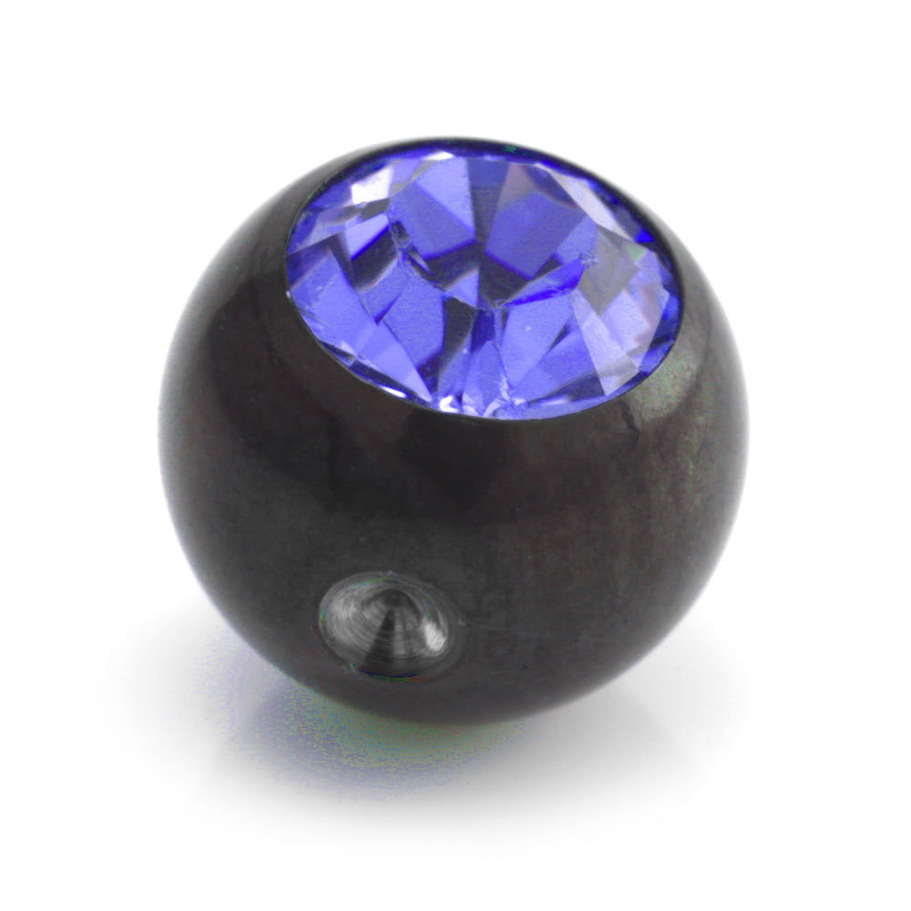 Evil Black Clip In Gem Ball