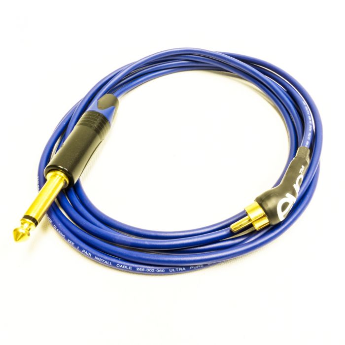 Evolution Mazikeen Tattoo Cord - 45 Degree RCA to Jack Cable