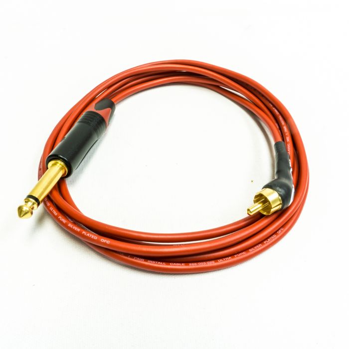 Evolution Mazikeen Tattoo Cord - 45 Degree RCA to Jack Cable