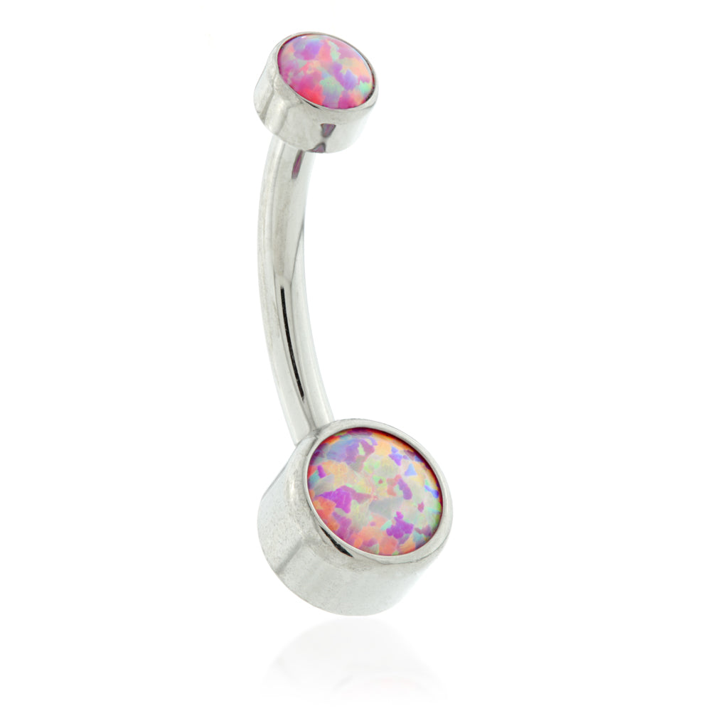 Internal Ti Double Opal Disk Navel