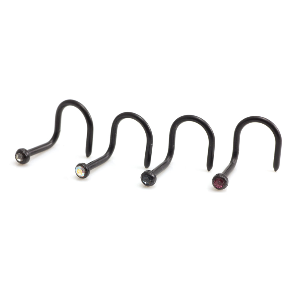 Jewelled Bioflex Nose Stud