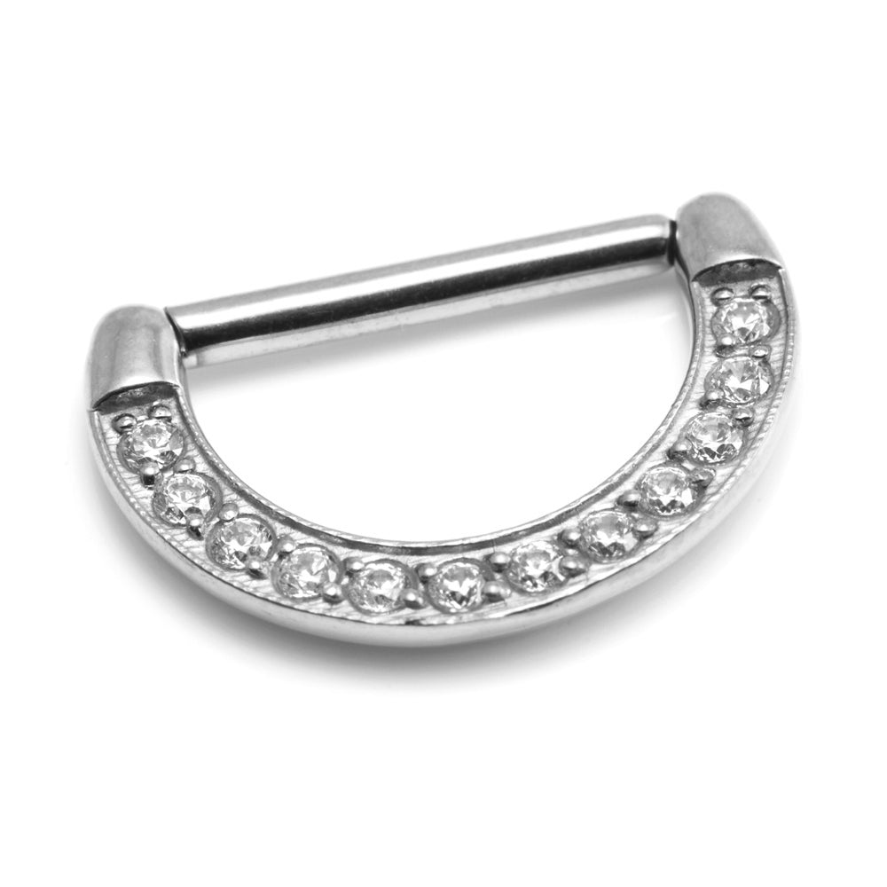 Pave Gems Nipple Clicker