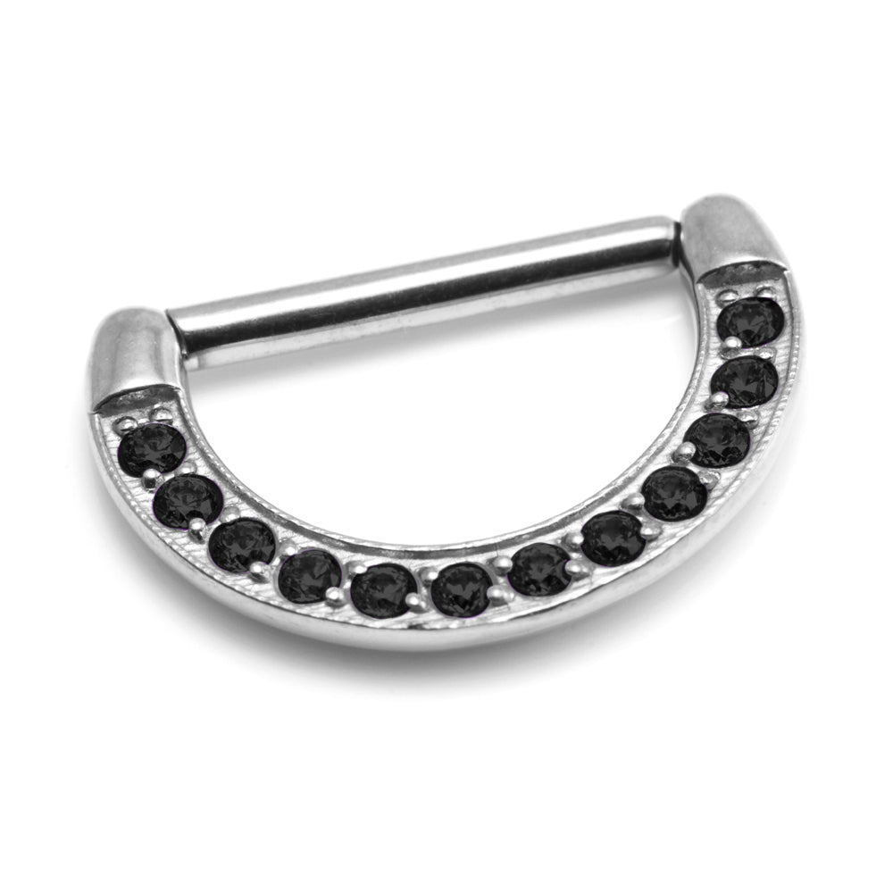 Pave Gems Nipple Clicker