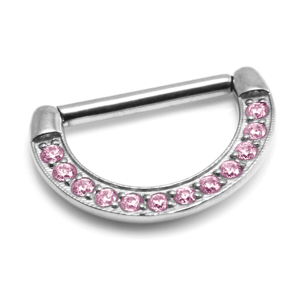 Pave Gems Nipple Clicker