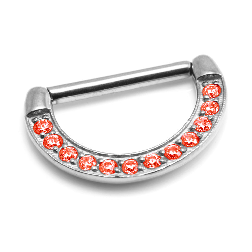 Pave Gems Nipple Clicker