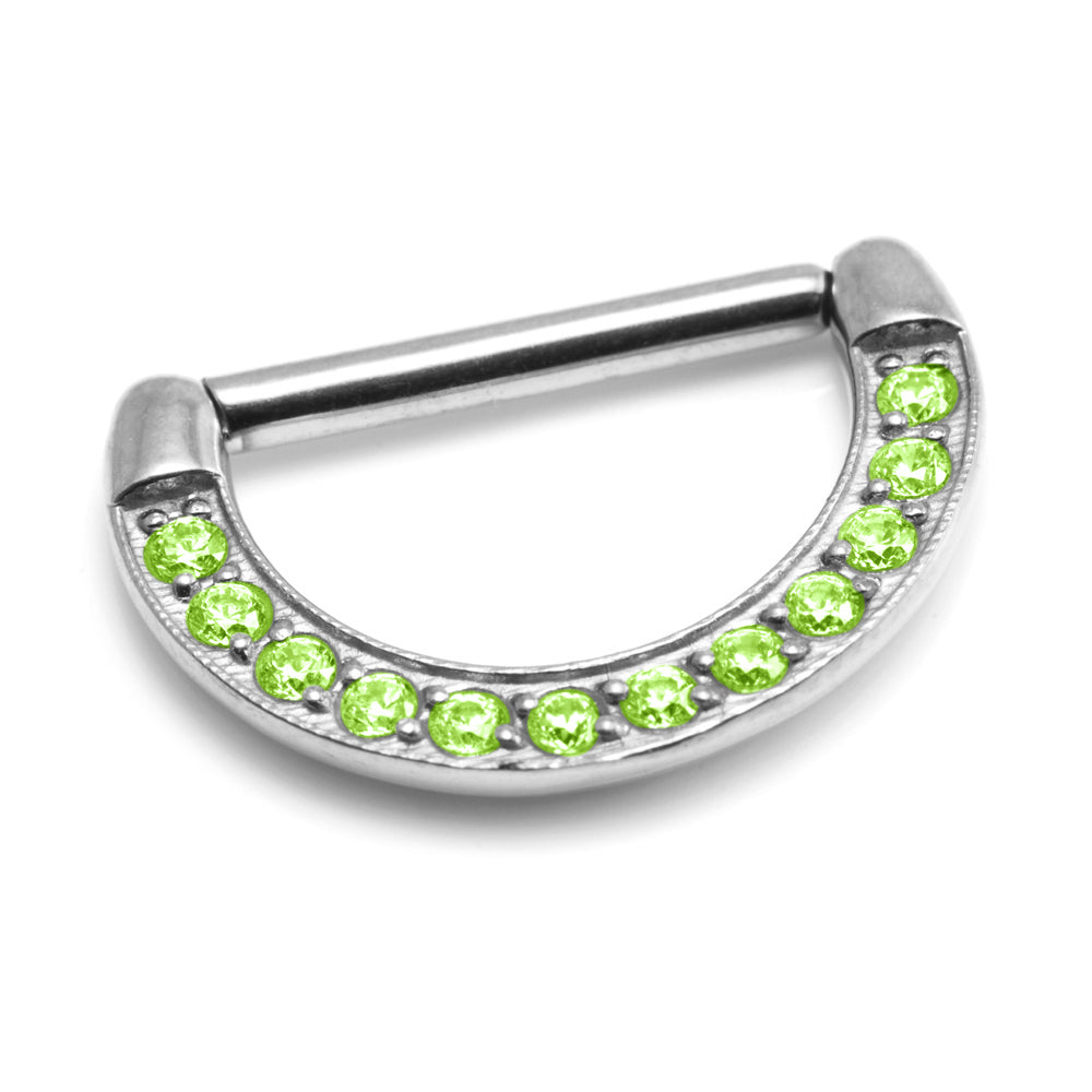 Pave Gems Nipple Clicker