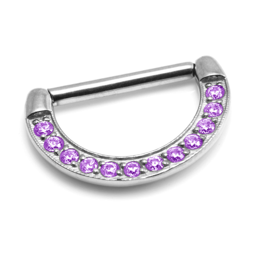 Pave Gems Nipple Clicker