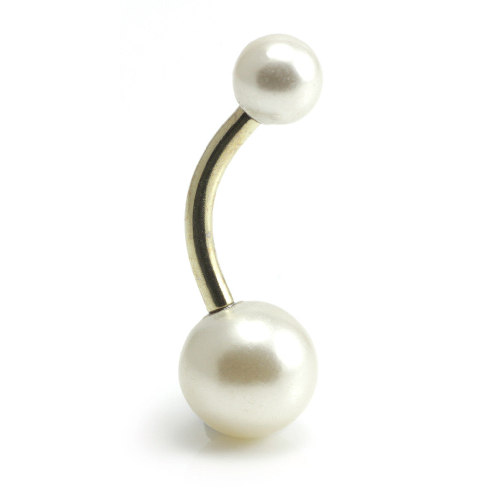 Zircon Gold Steel Pearl Banana