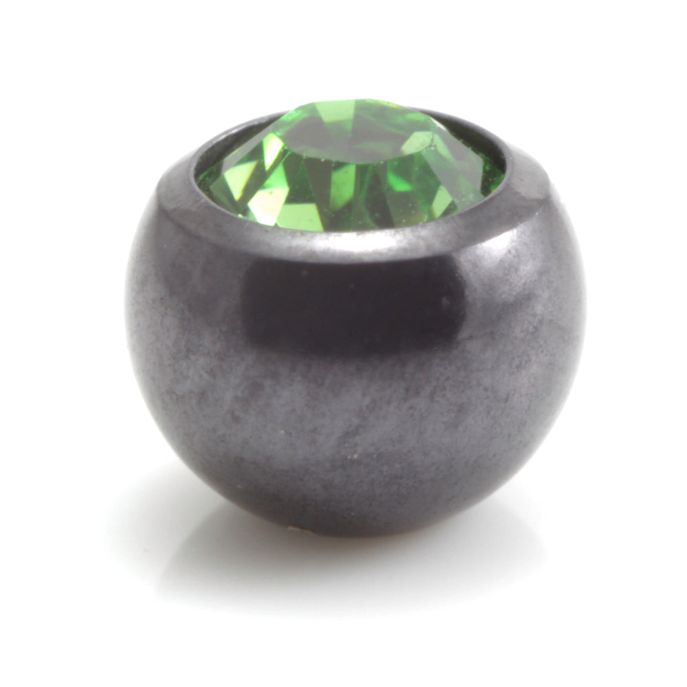 PVD Black Ti Gem Ball 1.6mm