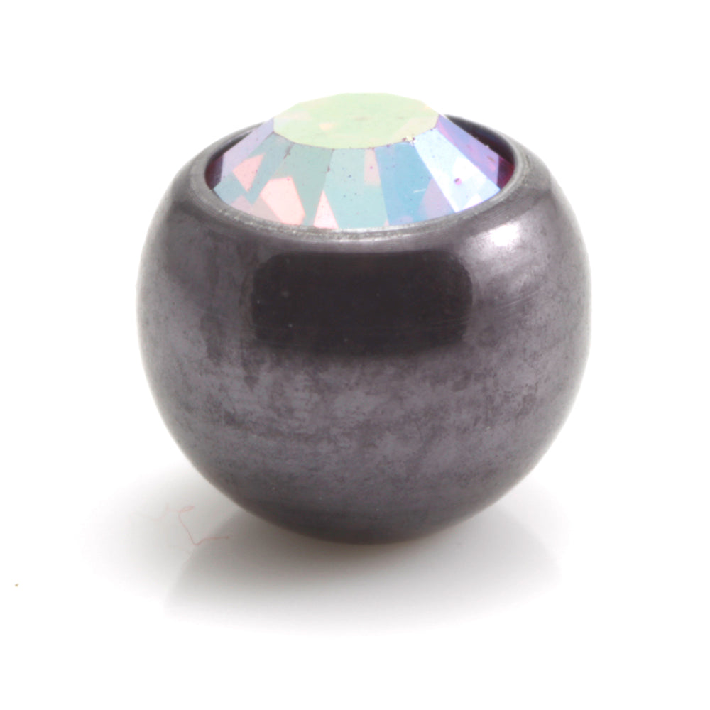 PVD Black Ti Gem Ball 1.6mm