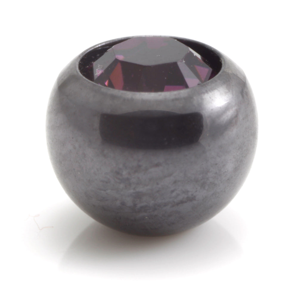 PVD Black Ti Gem Ball 1.6mm