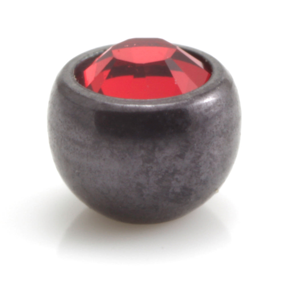 PVD Black Ti Micro Gem Ball