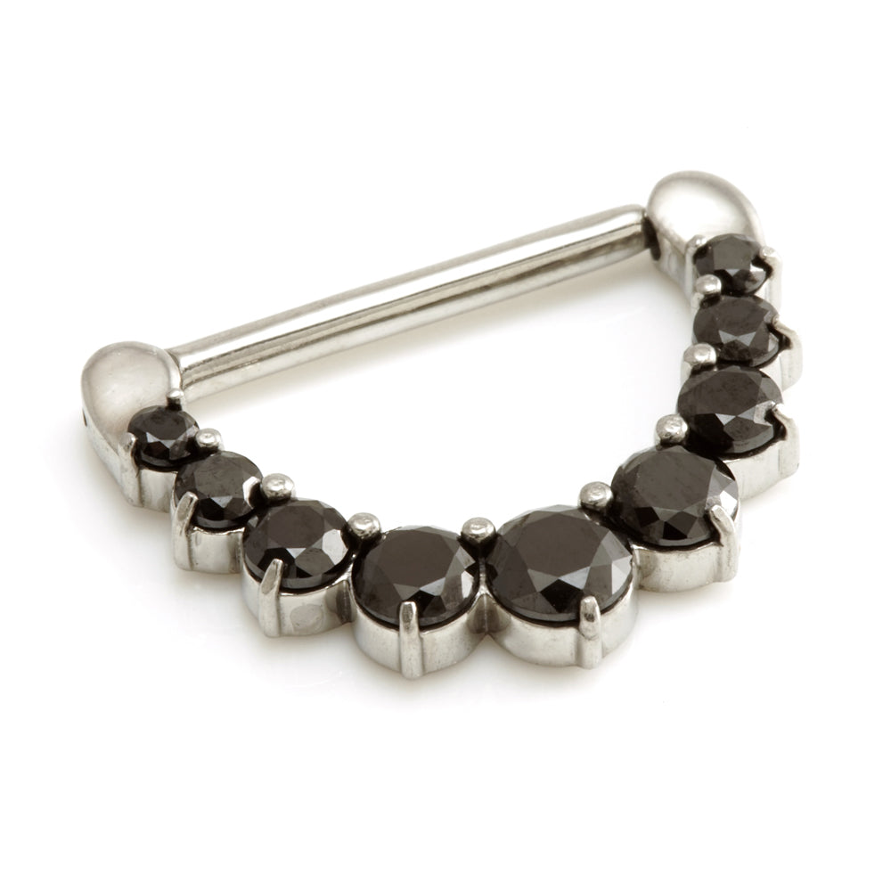 Round Gem Nipple Clicker