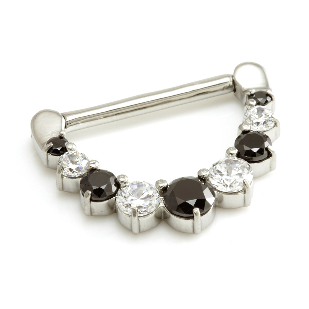 Round Gem Nipple Clicker