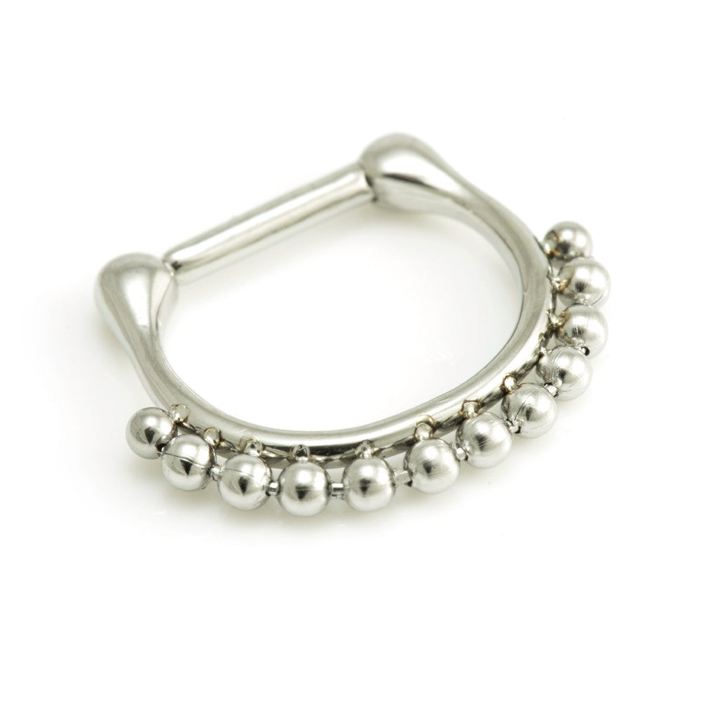 Steel Ball Septum Ring