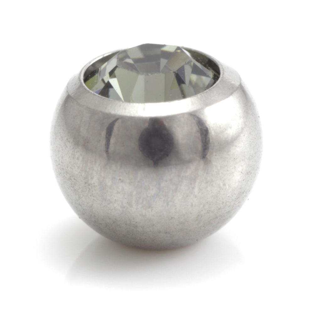 Steel External Thread Micro Gem Ball