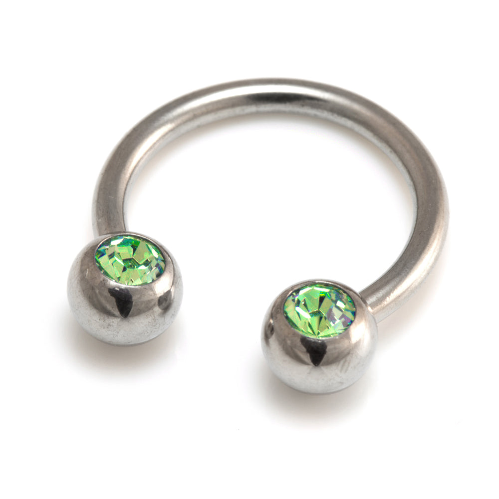 Steel External Thread Forward Facing Gem CBB