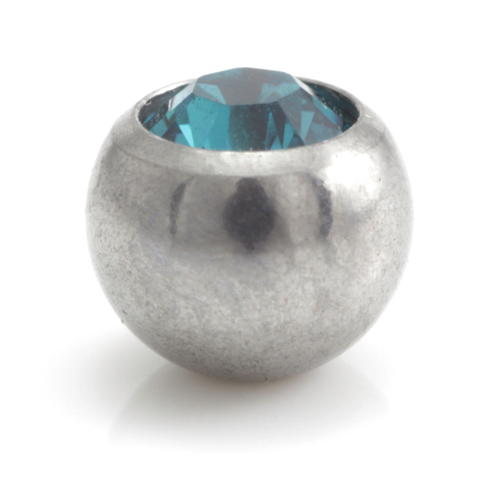 Steel External Thread Micro Gem Ball