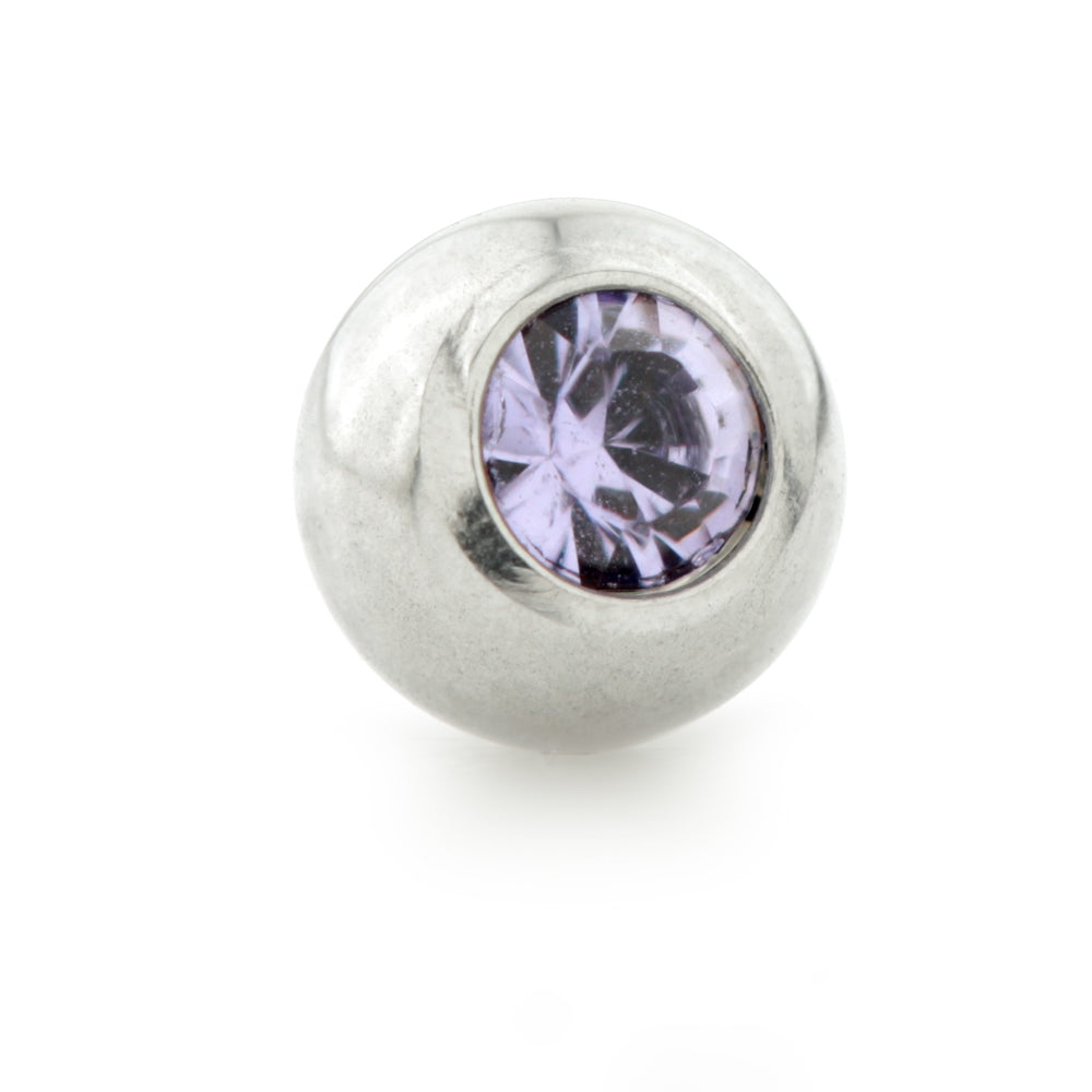 Steel External Thread Micro Gem Ball