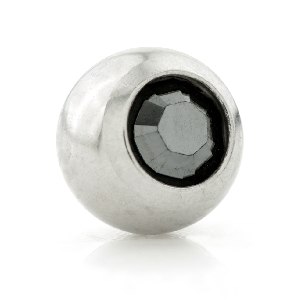 Steel External Thread Screw Gem Ball
