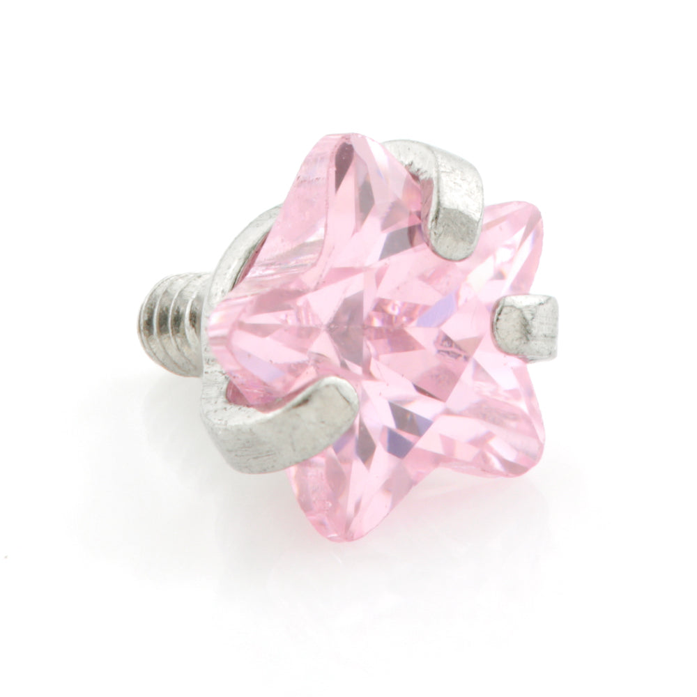 Steel Internal Prong Star Gem Attachment