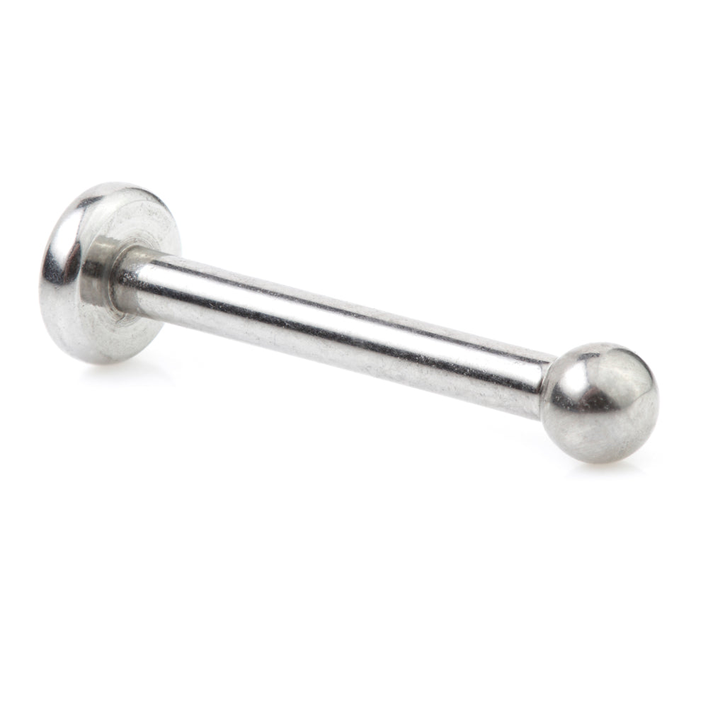Threadless Ti Micro Labret with Pop In Ball