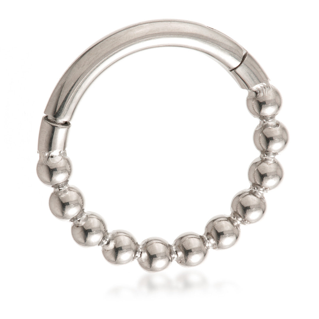 Ti Couture Bubble Hinge Ring