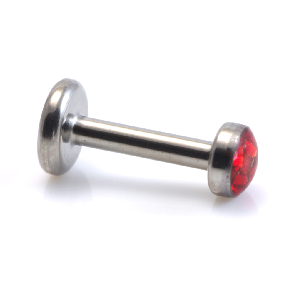 Ti Couture Internal Titanium Multi Gem Disk Micro Labret