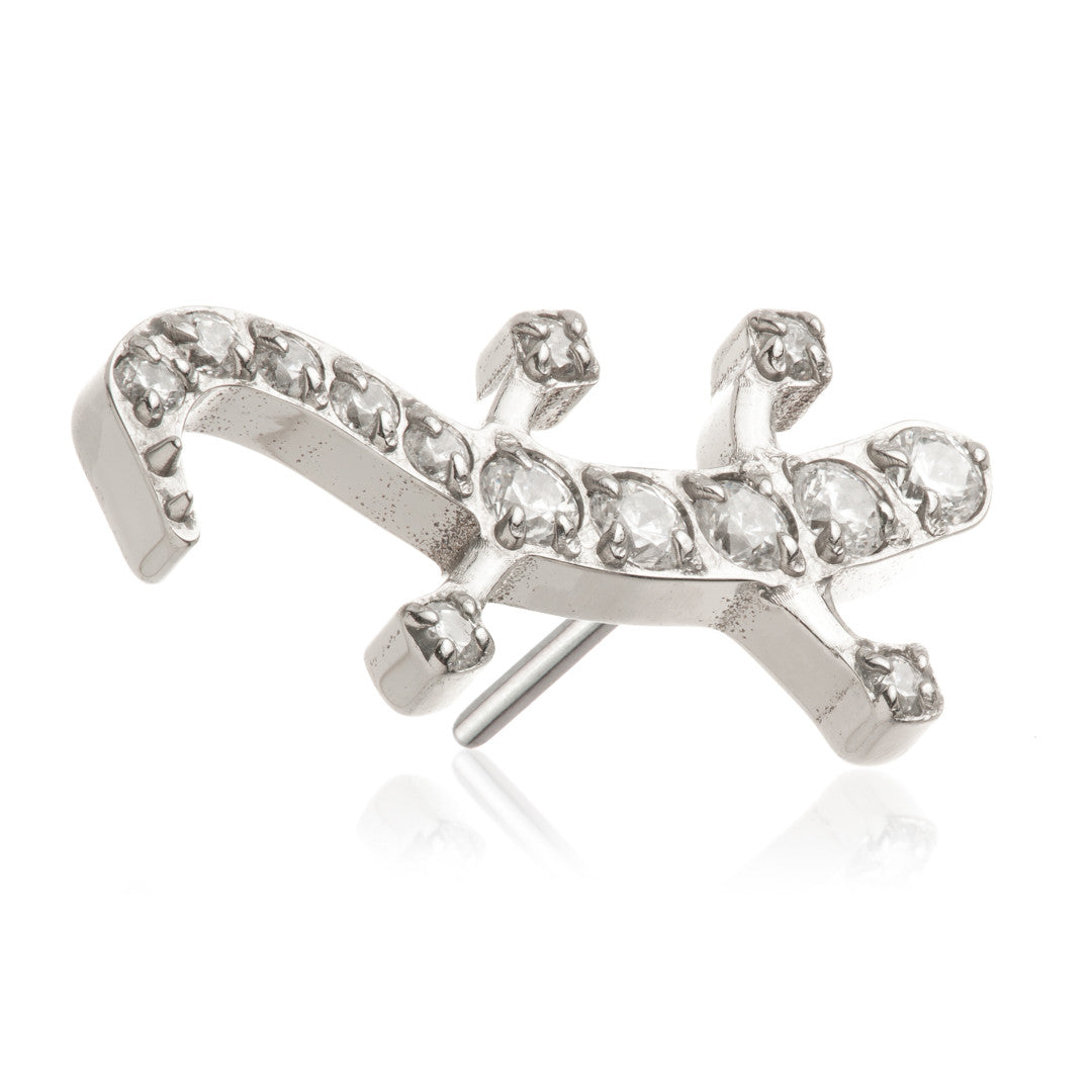 Ti Couture Threadless Jewelled Gecko Attachment