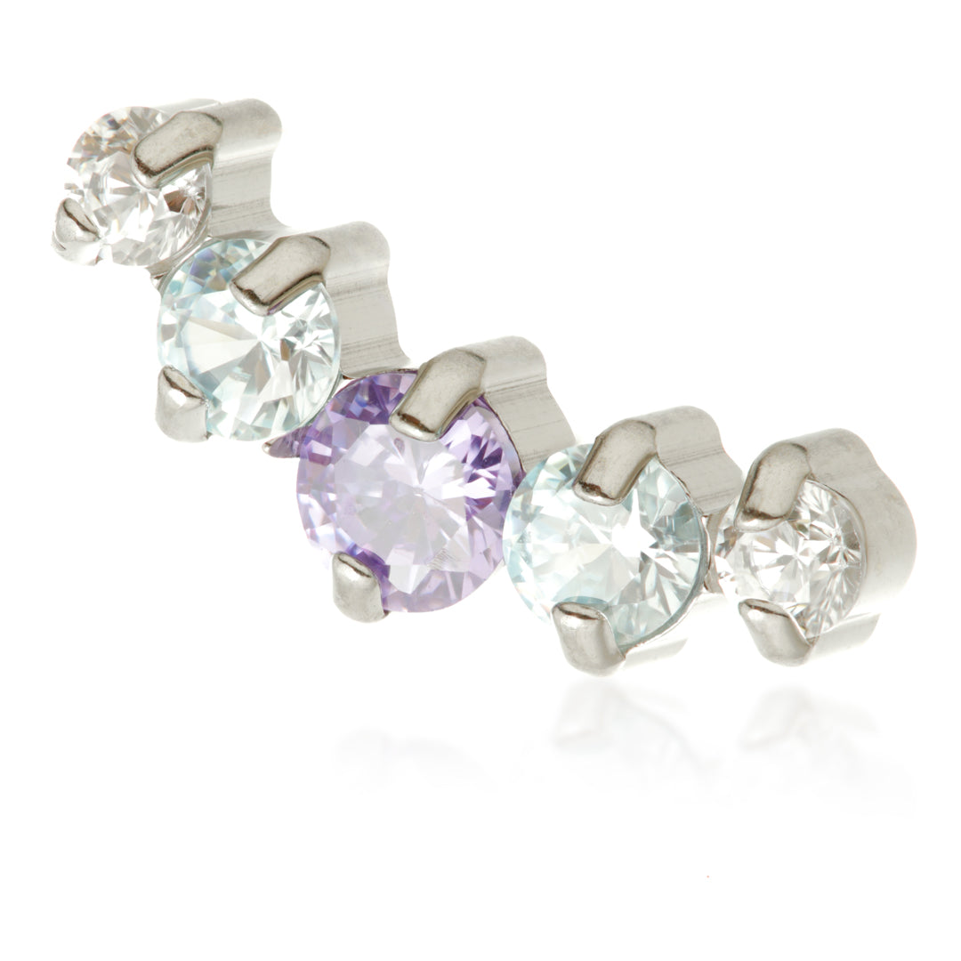 Ti Internal 5 Gem Prong Set Attachment