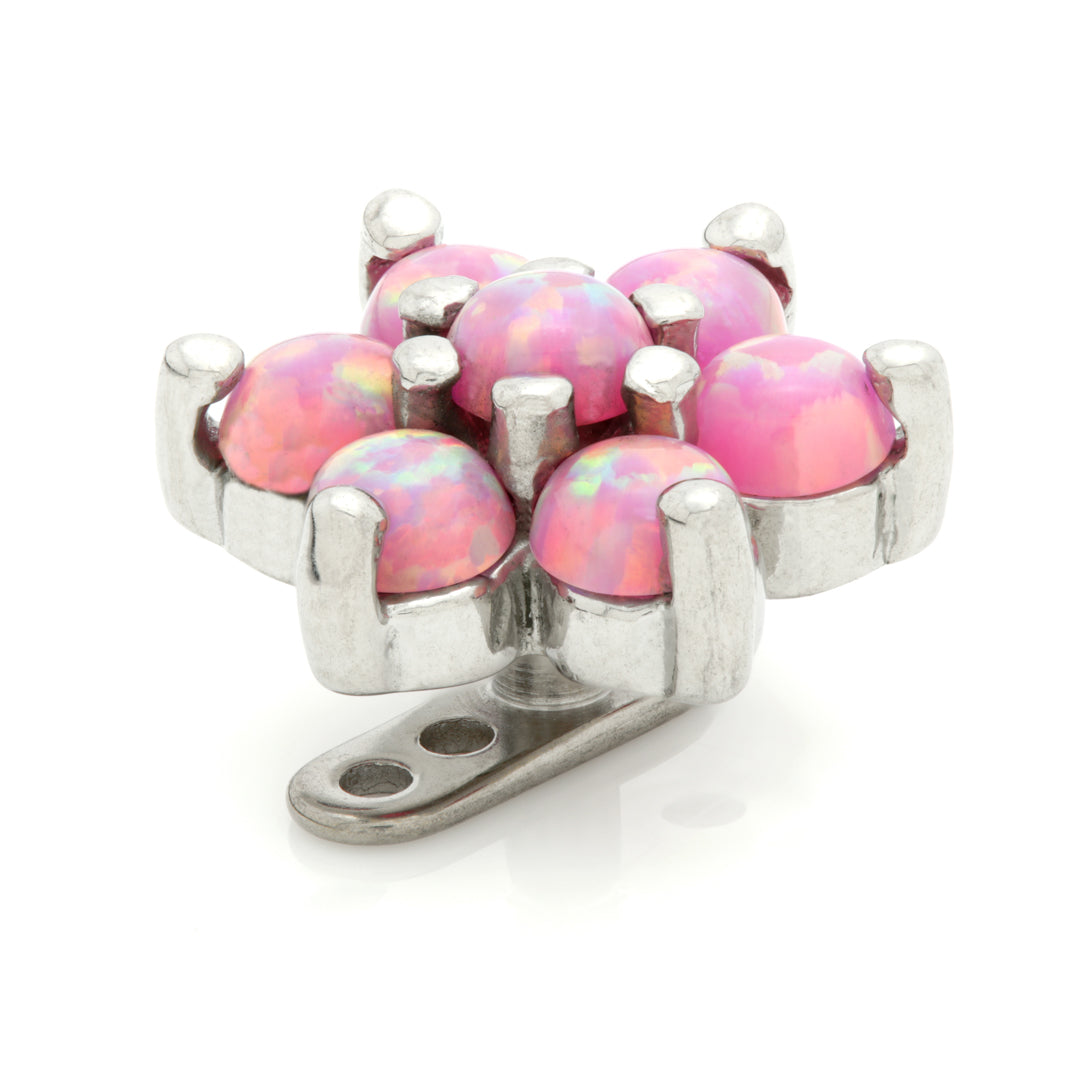 Ti Internal Anchor With Steel Opal Flower (6 Petals)