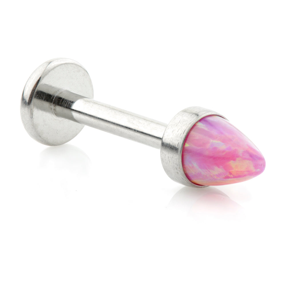 Ti Internal Thread Opal Cone Micro Labret - 1.2mm