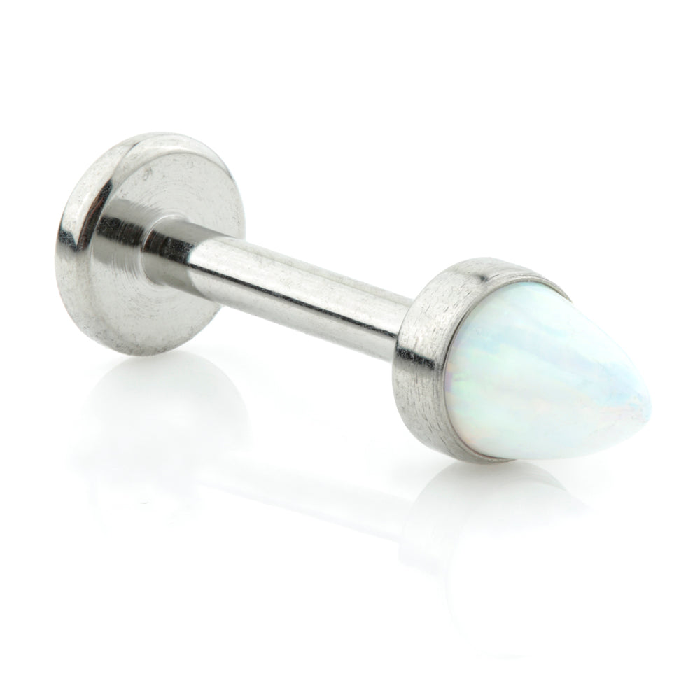 Ti Internal Thread Opal Cone Micro Labret - 1.2mm