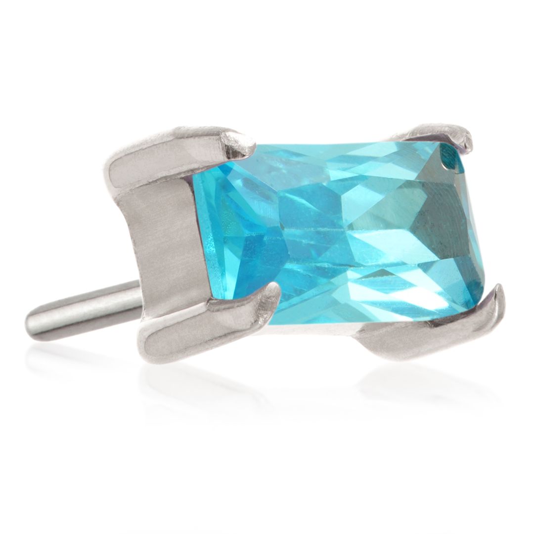 Ti Threadless Mini Baguette Gem Attachment