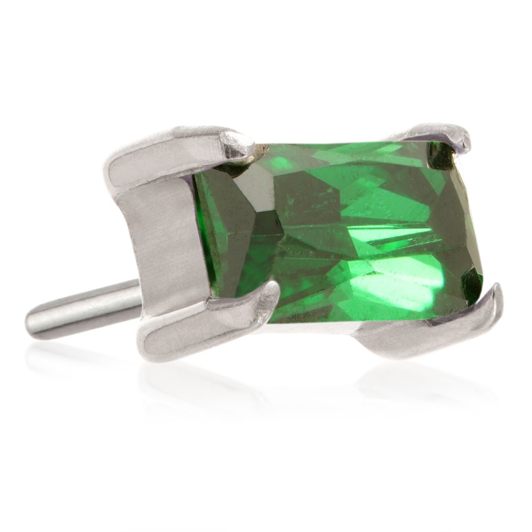 Ti Threadless Mini Baguette Gem Attachment