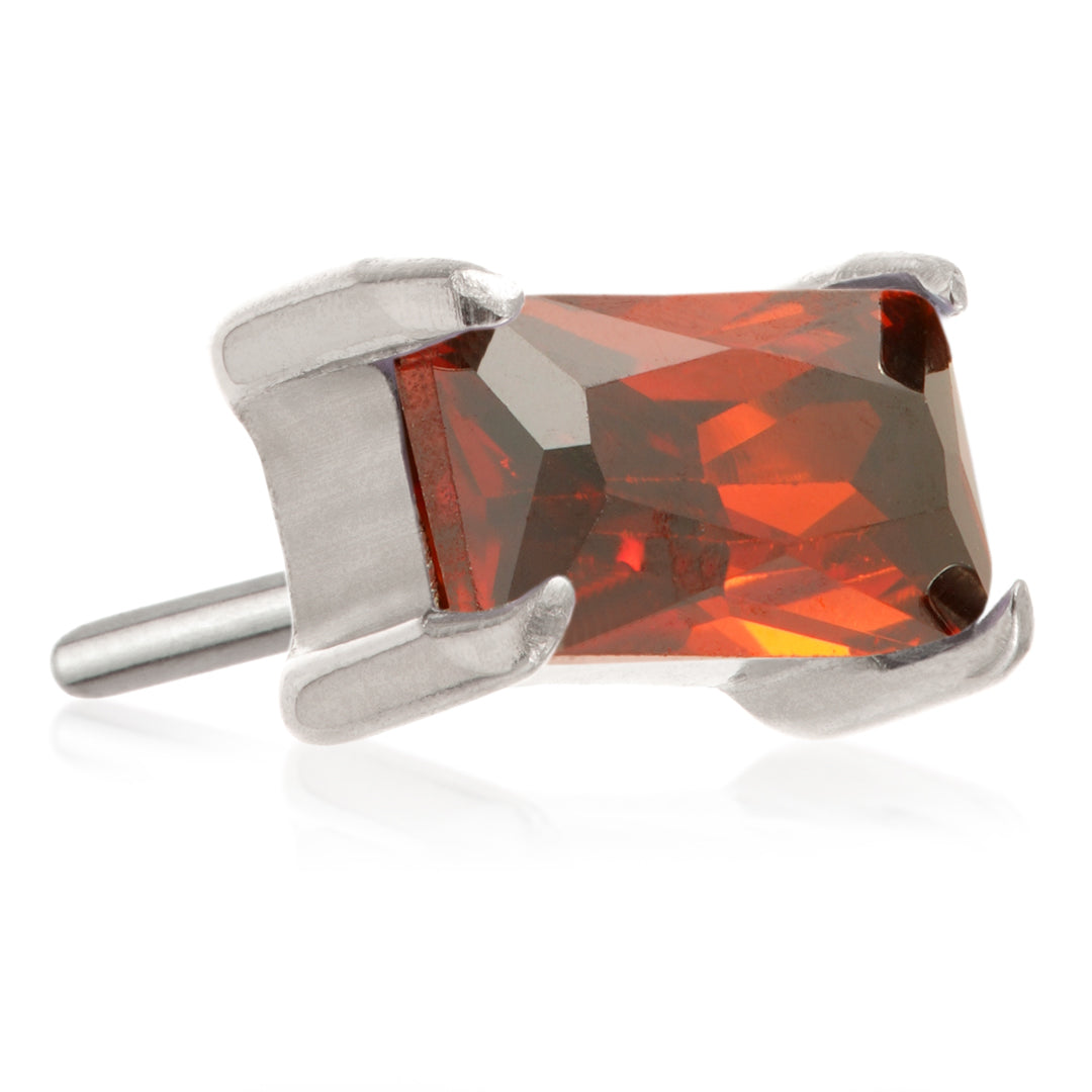 Ti Threadless Mini Baguette Gem Attachment