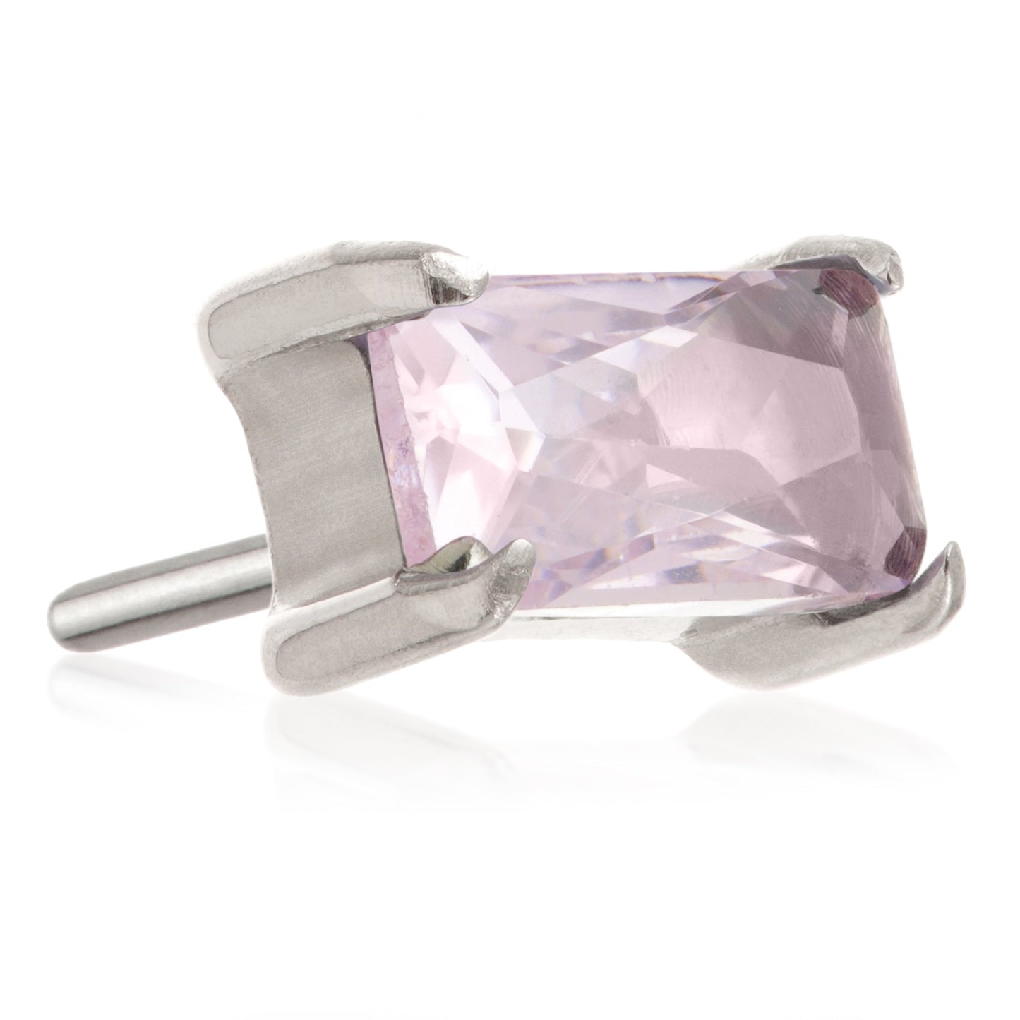 Ti Threadless Mini Baguette Gem Attachment