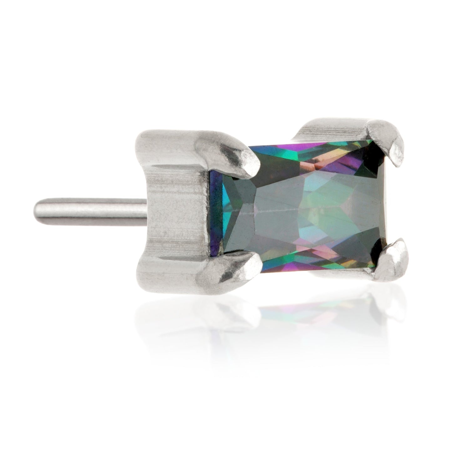 Ti Threadless Mini Baguette Gem Attachment