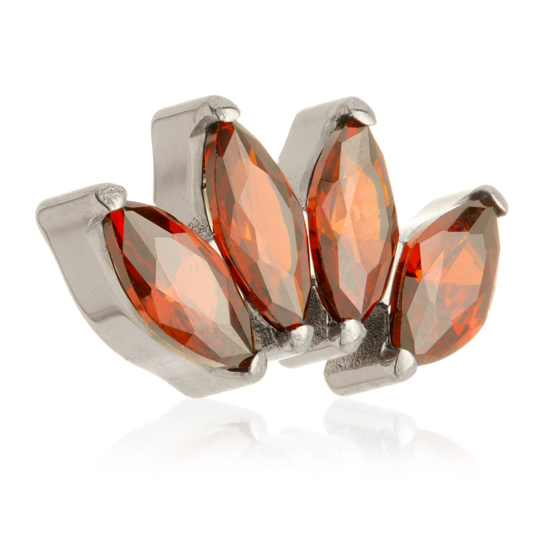 Ti Threadless Prong Set Marquise Attachment
